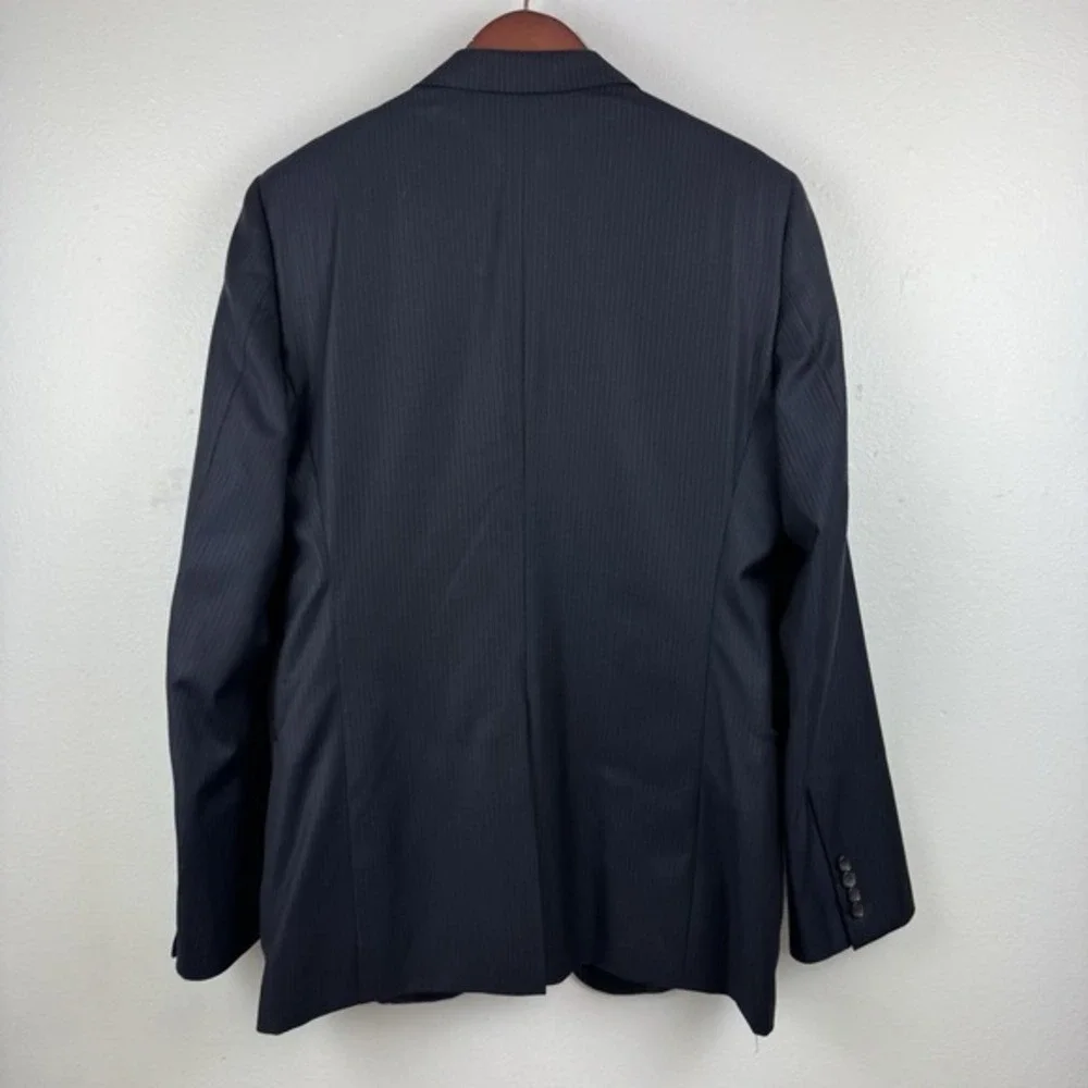 Brooks Brothers‎ Saxxon Blazer 1818 Fitzgerald 41L USA Black/Black Coat Jacket